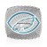 2022 Philadelphia Eagles NFC Championship Ring/Pendant (C.Z logo/Premium)